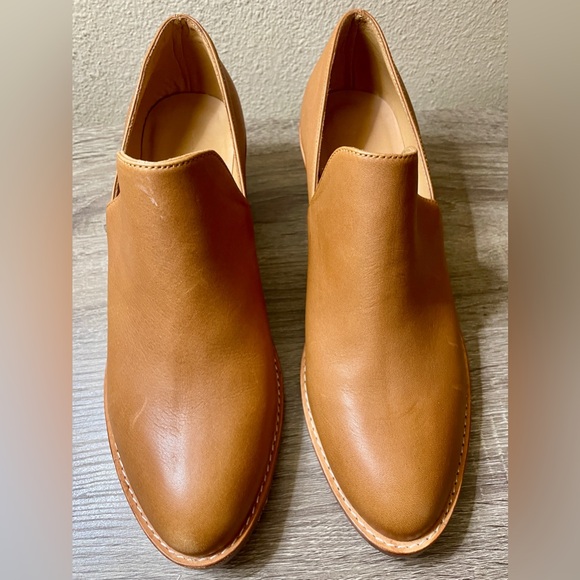 Fortress of Inca Elise Caramel Leather Booties Size US 7.5/38 EUR - Picture 1 of 11